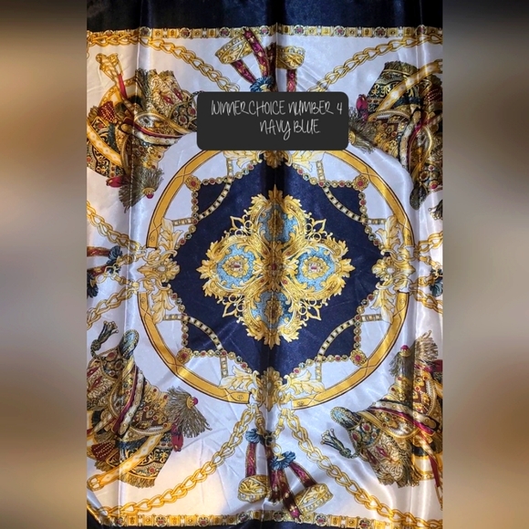 WINNERSCHOICE SCARF ✨️ NO BRAND 90×90 🔥SOO SOFT AND BEAUTIFUL🔥 - Picture 3 of 9